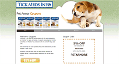 Desktop Screenshot of petarmorcoupons.com